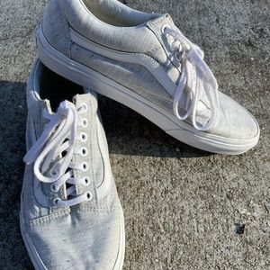 Vans Old Skool Off the Wall Gray Speckle Jersey Women's Sz 10 Sneakers MSRP $90